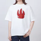 レタ(LETA)のゆかいなカエンタケ Oversized T-Shirt