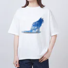 Matcha NekoのSora Sukeru Neko オーバーサイズTシャツ