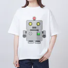 CUTOY MEMORY -可愛いおもちゃの思い出-のロボットくん Oversized T-Shirt