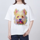 ジュノの秘密のアトリエのウエストハイランドホワイトテリア／Juno Oversized T-Shirt