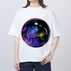 Ripples沖縄レジンアートの宇宙玉レジン Oversized T-Shirt
