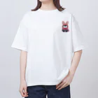 EIKA'S ANIMALS のペンギン　うさみみ Oversized T-Shirt