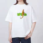 felicite0205のフトアゴヒゲトカゲばなな オーバーサイズTシャツ