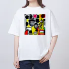 Alacarteのアートな人とフルーツ♪ Oversized T-Shirt