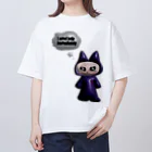 さむいのcats need help. Oversized T-Shirt