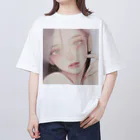 dahlia shop SUZURIのMilk Oversized T-Shirt