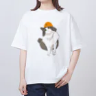 猫のイラスト屋さんのrin オーバーサイズTシャツ