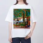 GALLERY misutawoのマヨルカ島 バルデモーサの広場 オーバーサイズTシャツ