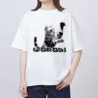 神原蓮🐹🔥Twitchはじめたのわらびドット風アイテム Oversized T-Shirt