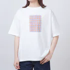 tokimekizaのチェック柄 Oversized T-Shirt