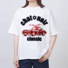 chat noirのchat noir classic series car オーバーサイズTシャツ