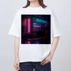 Vibrant Novaのネオンショップ オーバーサイズTシャツ