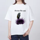 Across the seaのアクロス君(仮) オーバーサイズTシャツ