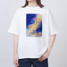 浅野なつき グッズshopの夜空の彼方 オーバーサイズTシャツ