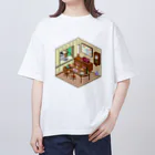 脱サラ賢者タカのフォージャー家ダイニング風ピクセルルーム Oversized T-Shirt