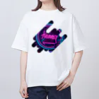 Vibrant Novaのneon back オーバーサイズTシャツ