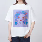 塩バターの昼下がりに夜の女神 Oversized T-Shirt