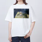 rihomiyakeのアイスラテ オーバーサイズTシャツ