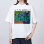 MUGEN ARTのゴッホ　アイリス  Irises Oversized T-Shirt