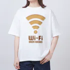 kg_shopのWi-Fi バウムクーヘン Oversized T-Shirt