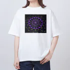 まいかる🔮 何かをチャレンジするときの開運アドバイザーの開運マンダラ(トーラス) Oversized T-Shirt