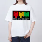 じょうこじまのstill stay student オーバーサイズTシャツ