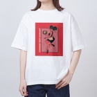 中華呪術堂（チャイナマジックホール）のCHINESE RESTAURANT WAITRESS GIRL Oversized T-Shirt