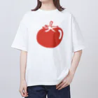 まるかじり農園のtomato オーバーサイズTシャツ