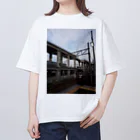 19820909の知立駅 オーバーサイズTシャツ