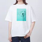 和みの部屋：NAGOMIの猫鮫 オーバーサイズTシャツ