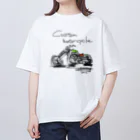 スタジオばんやのカスタムモーターサイクル Oversized T-Shirt