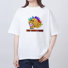 にょろももももものゲーミングきつね Oversized T-Shirt