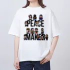 マニーズ エンターテイメントのピースメーカー　Tシャツ Oversized T-Shirt