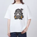 JunMoaiのMoaiちゃん Oversized T-Shirt