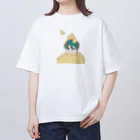 yuei_00のひよこに愛され男子高校生 オーバーサイズTシャツ