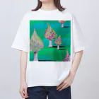 dot waltzのPrism Woodland Oversized T-Shirt