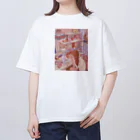 名もなきショップのメイクする可愛いJK Oversized T-Shirt