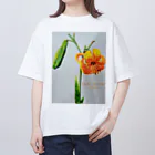 River GardenのRiver Garden 野姫百合 Oversized T-Shirt