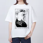 Hungry Freaksのビアズリー「孔雀のスカート」 Oversized T-Shirt