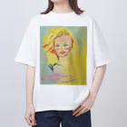 あさあさあさひです。のマリリン Oversized T-Shirt