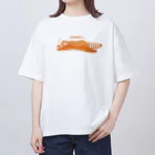 team1botchのねむいレッサーパンダ オーバーサイズTシャツ