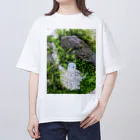 アトリエWindwingの苔テラリウム　雅 オーバーサイズTシャツ