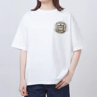 白黄神龍の龍神紋章 Oversized T-Shirt