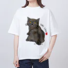 サビチョスのサビ猫LOVE オーバーサイズTシャツ