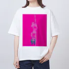 SHIJIMIの吊るされた女 オーバーサイズTシャツ