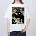 BuBuのWet dog オーバーサイズTシャツ