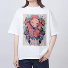 Miracle HeartのBIG SMILE 誰もあなたの笑顔に敵わない！ オーバーサイズTシャツ