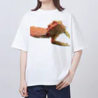 みつはる。のフトアゴ るる オーバーサイズTシャツ