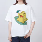 NAMAMONO_MAMONOのNAMAMONOとサーフィン Oversized T-Shirt