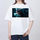  Catherineのサーバーパンクガール AKI オーバーサイズTシャツ